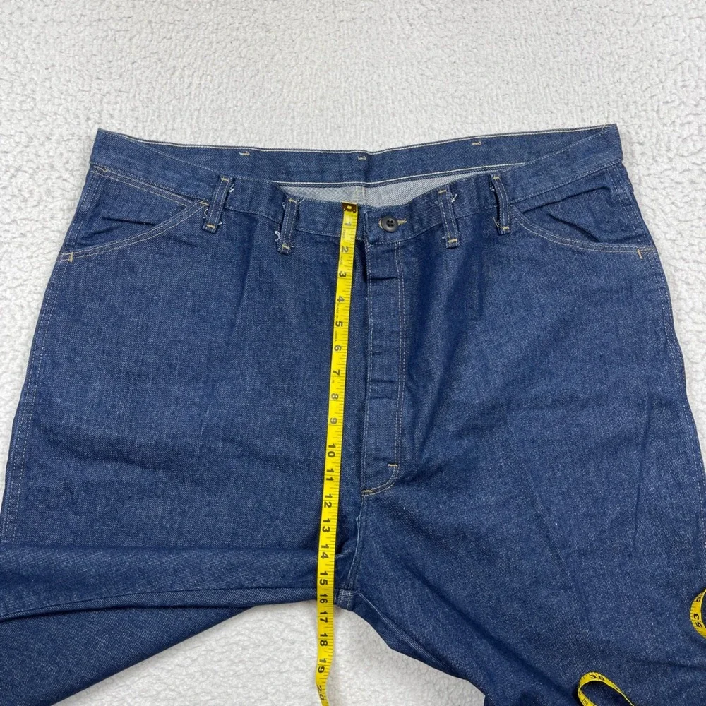 Bulwark FR Jeans Mens 46x33 Blue Flame Resistant Heavy Duty Workwear PEJ2DD5